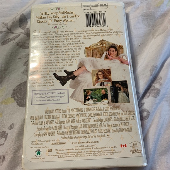 The Princess Diaries VHS (3 for 20) - Picture 2 of 5